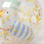 SUNNYLIFE 3D INFLATABLE BEACH BALL SAMMY THE SEAGULL BLUE STRIPE