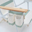 SUNNYLIFE DELUXE BEACH CHAIR SEA SAGE STRIPE