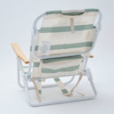 SUNNYLIFE DELUXE BEACH CHAIR SEA SAGE STRIPE