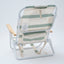 SUNNYLIFE DELUXE BEACH CHAIR SEA SAGE STRIPE