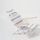 SUNNYLIFE DELUXE BEACH CHAIR SEA SAGE STRIPE