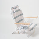SUNNYLIFE DELUXE BEACH CHAIR SEA SAGE STRIPE