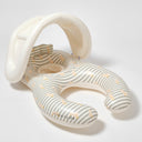 SUNNYLIFE FLOAT TOGETHER BABY SEAT DUCK SAGE STRIPE