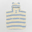SUNNYLIFE KIDS CHARACTER HOODED TOWEL SAMMY THE SEAGULL BLUE STRIPE