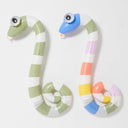 SUNNYLIFE KIDS INFLATABLE NOODLE INTO THE WILD MULTI SET OF 2