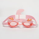SUNNYLIFE KIDS SWIM GOGGLES COTTON CANDY CHERRY