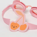 SUNNYLIFE KIDS SWIM GOGGLES COTTON CANDY CHERRY