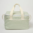 SUNNYLIFE LIGHT COOLER BAG SEA SAGE STRIPE