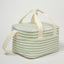 SUNNYLIFE LIGHT COOLER BAG SEA SAGE STRIPE