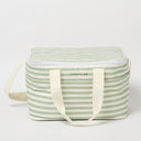 SUNNYLIFE LIGHT COOLER BAG SEA SAGE STRIPE