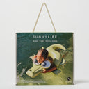 SUNNYLIFE KIDS TUBE POOL RING COOKIE THE CROC KHAKI