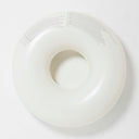 SUNNYLIFE TUBE POOL RING THE VACAY SOFT OLIVE STRIPE