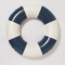SUNNYLIFE SLIM TUBE POOL RING NAVY STRIPE