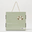 SLIM TUBE POOL RING OLIVE STRIPE