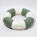 SLIM TUBE POOL RING OLIVE STRIPE