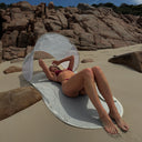 SUNNYLIFE SOLO SUN SHADER LA PALMA SAGE STRIPE