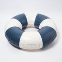 SUNNYLIFE TUBE POOL RING NAVY STRIPE