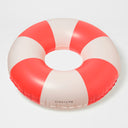 SUNNYLIFE TUBE POOL RING TOMATO RED STRIPE
