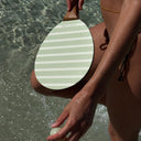 SUNNYLIFE VINTAGE BEACH PADDLES LA PALMA SAGE STRIPE