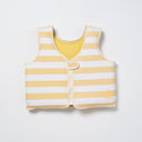 SUNNYLIFE KIDS SWIM VEST 3-6 SAMMY THE SEAGULL MUSTARD STRIPE