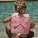 SUNNYLIFE KIDS SWIM VEST 3-6 COTTON CANDY CHERRY