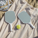 SUNNYLIFE PICKLEBALL SET SEAGRASS STRIPE