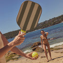 SUNNYLIFE PICKLEBALL SET SEAGRASS STRIPE