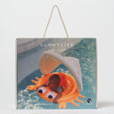 SUNNYLIFE BABY FLOAT SONNY THE SEA CREATURE NEON ORANGE
