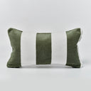 SUNNYLIFE BEACH PILLOW THE VACAY OLIVE STRIPE