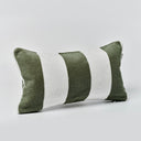 SUNNYLIFE BEACH PILLOW THE VACAY OLIVE STRIPE