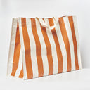 SUNNYLIFE CARRYALL BEACH BAG TIERRA CLAY BOLD STRIPE