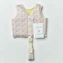 SUNNYLIFE KIDS SWIM VEST 1-2 INTO THE GARDEN DITSY FLORAL