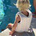 SUNNYLIFE KIDS SWIM VEST 1-2 INTO THE GARDEN DITSY FLORAL