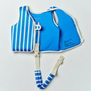 SUNNYLIFE KIDS SWIM VEST 1-2 TINO THE TIGER BLUE