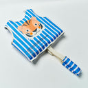SUNNYLIFE KIDS SWIM VEST 2-3 TINO THE TIGER BLUE