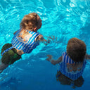 SUNNYLIFE KIDS SWIM VEST 1-2 TINO THE TIGER BLUE