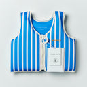SUNNYLIFE KIDS SWIM VEST 3-6 TINO THE TIGER BLUE