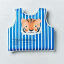 SUNNYLIFE KIDS SWIM VEST 3-6 TINO THE TIGER BLUE