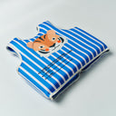 SUNNYLIFE KIDS SWIM VEST 3-6 TINO THE TIGER BLUE
