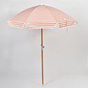 SUNNYLIFE LUXE BEACH UMBRELLA TIERRA CLAY STRIPE