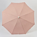 SUNNYLIFE LUXE BEACH UMBRELLA TIERRA CLAY STRIPE