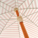 SUNNYLIFE LUXE BEACH UMBRELLA TIERRA CLAY STRIPE