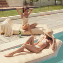 SUNNYLIFE LUXE LOUNGER TIERRA RATTAN