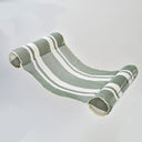 SUNNYLIFE MESH HAMMOCK FLOAT SEAGRASS STRIPE