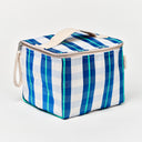 RECYCLED NYLON LUNCH COOLER BAG LA MER BLUE NEON
