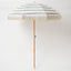 SUNNYLIFE THE RESORT LUXE BEACH UMBRELLA COASTAL BLUE
