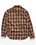 DOVER FLANNEL LS SHIRT - MOCHA