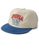 S-DOUBLE WW ROOTS FOLD UP STRAPBACK - NATURAL/WARM BLUE