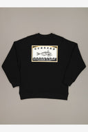 JUST ANOTHER FISHERMAN SEAFLOORS CROP CREW - BLACK