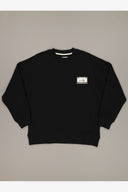 JUST ANOTHER FISHERMAN SEAFLOORS CROP CREW - BLACK
